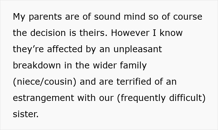 Text discussing family decisions and dynamics affecting old parents and children during Christmas. Text discussing family decisions and dynamics affecting old parents and children during Christmas.