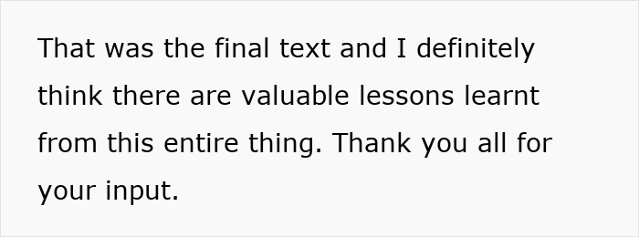 Text discussing lessons learned from leaving a Bumble date stranded. Text discussing lessons learned from leaving a Bumble date stranded.