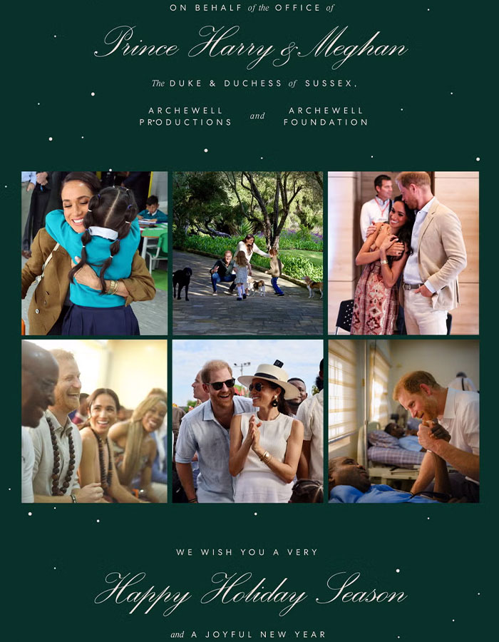 "Pathetic" AI-made Christmas Card Of Meghan Markle & Prince Harry's Children Goes Viral "Pathetic" AI-made Christmas Card Of Meghan Markle & Prince Harry's Children Goes Viral