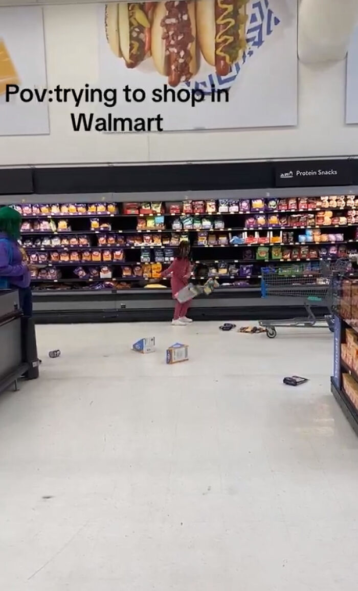 Woman Who Witnessed Viral Walmart Tantrum Defends Child, Reveals What Sparked Meltdown Woman Who Witnessed Viral Walmart Tantrum Defends Child, Reveals What Sparked Meltdown