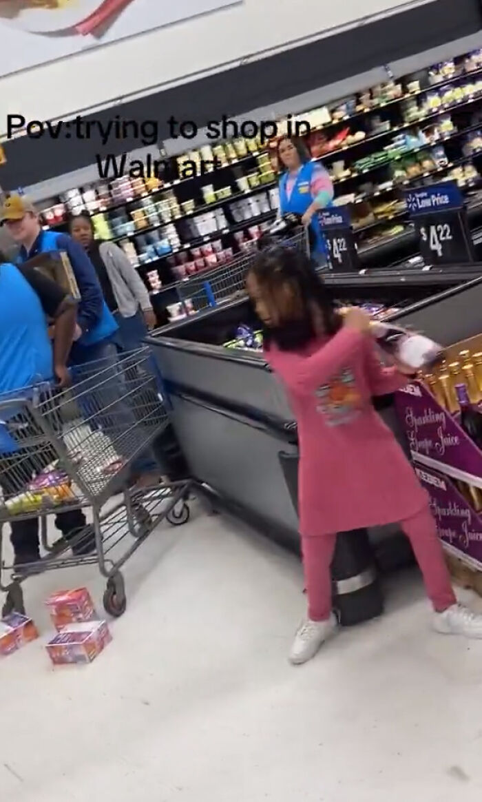 Woman Who Witnessed Viral Walmart Tantrum Defends Child, Reveals What Sparked Meltdown Woman Who Witnessed Viral Walmart Tantrum Defends Child, Reveals What Sparked Meltdown