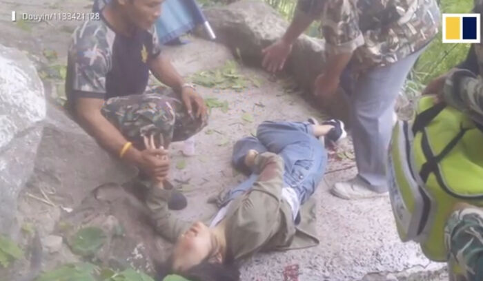 Woman Who Survived Being Pushed Off Cliff By Husband Now Says He Demands $4 Million For Divorce Woman Who Survived Being Pushed Off Cliff By Husband Now Says He Demands $4 Million For Divorce