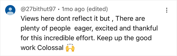 Comment praising scientists for ideas inspired by 'Jurassic Park' and efforts against mass extinction. Comment praising scientists for ideas inspired by 'Jurassic Park' and efforts against mass extinction.