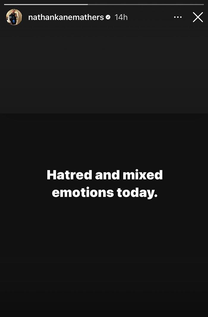 Nate Mathers expresses hatred and mixed emotions in a heartfelt tribute after their mother's passing. Nate Mathers expresses hatred and mixed emotions in a heartfelt tribute after their mother's passing.
