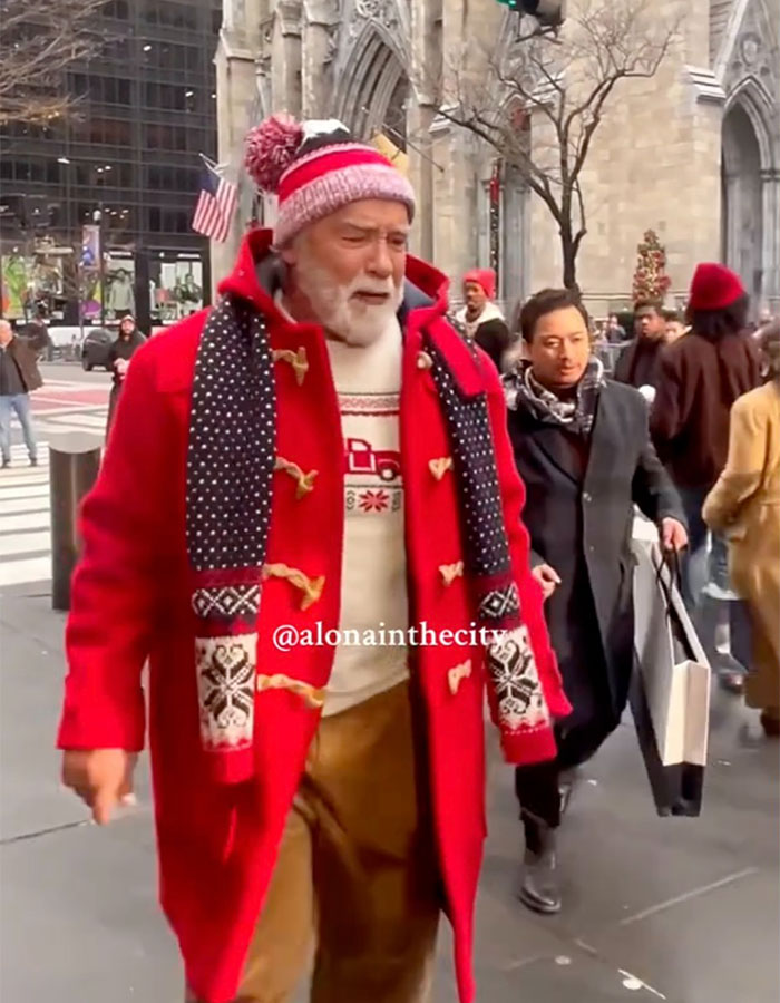 People Get Emotional After Arnold Schwarzenegger Is Spotted Being Protected By 5 Bodyguards People Get Emotional After Arnold Schwarzenegger Is Spotted Being Protected By 5 Bodyguards