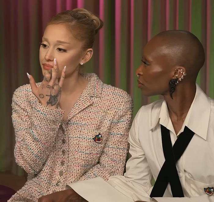 Ariana Grande sits with a concerned expression, reflecting on criticism of her weight. Ariana Grande sits with a concerned expression, reflecting on criticism of her weight.