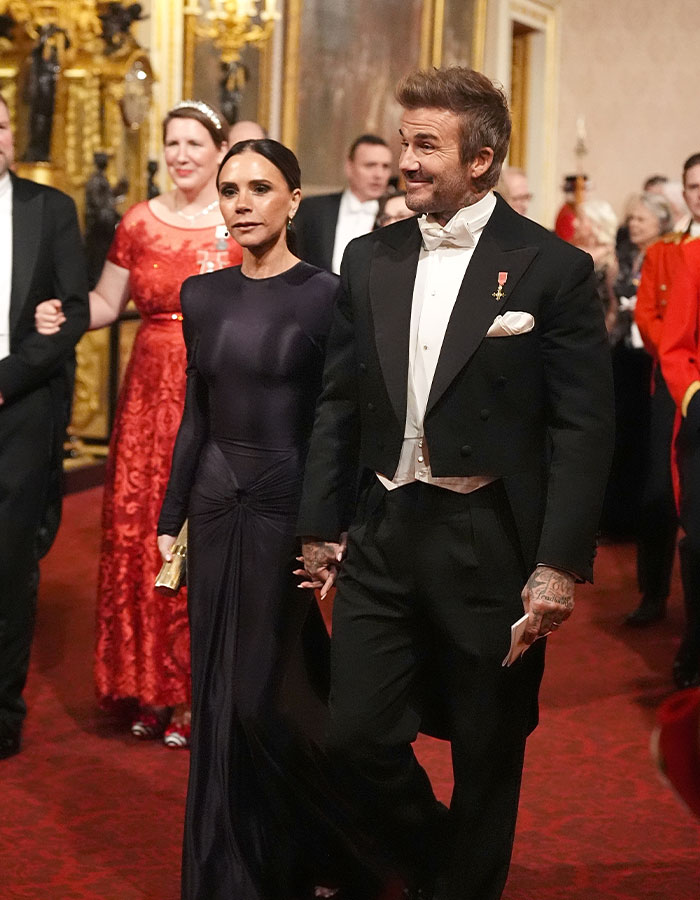 David Beckham Praised For Sweet Gesture Which Calmed Wife Victoria At Buckingham Palace Banquet David Beckham Praised For Sweet Gesture Which Calmed Wife Victoria At Buckingham Palace Banquet