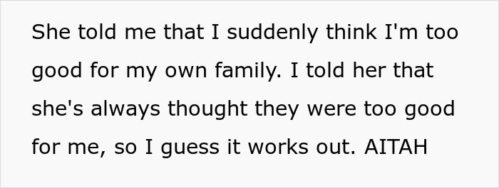 Text about family conflict, highlighting mom relationship drama. Text about family conflict, highlighting mom relationship drama.