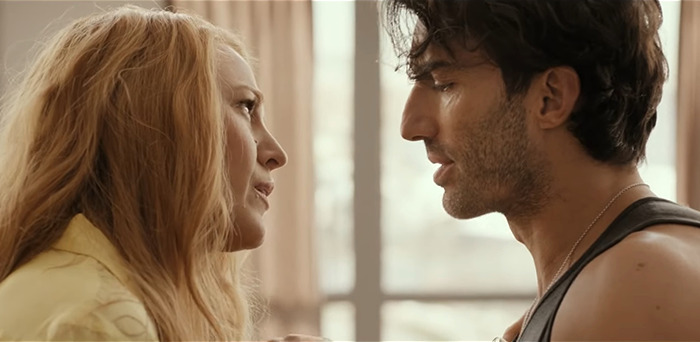 Blake Lively and Justin Baldoni in an intense conversation on a scene from 'It Ends With Us. Blake Lively and Justin Baldoni in an intense conversation on a scene from 'It Ends With Us.