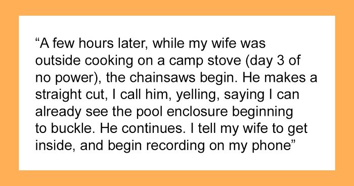 “I Told You So”: Dodgy Arborist Ignores Warning, Causes $300K Damage, Regrets It Fast