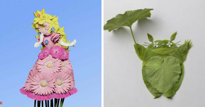 Raku Inoue Brings Animals To Life With Flower Arrangements (57 New Pics ...