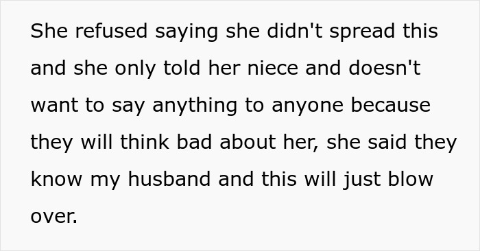 Text screenshot about family upset due to a teen's false accusation against her stepdad, mentioning divorce as a solution. Text screenshot about family upset due to a teen's false accusation against her stepdad, mentioning divorce as a solution.