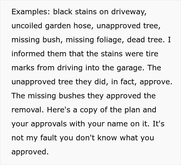 Text listing fake HOA violations to fundraise; homeowner disputes with evidence. Text listing fake HOA violations to fundraise; homeowner disputes with evidence.