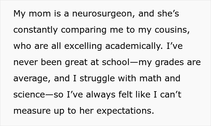 Mom Disappointed Daughter Thinks Winning Cooking Contest Is An Achievement Mom Disappointed Daughter Thinks Winning Cooking Contest Is An Achievement