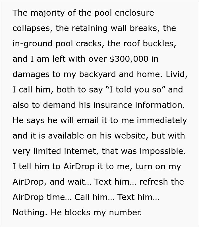 “I Told You So”: Dodgy Arborist Ignores Warning, Causes $300K Damage, Regrets It Fast “I Told You So”: Dodgy Arborist Ignores Warning, Causes $300K Damage, Regrets It Fast