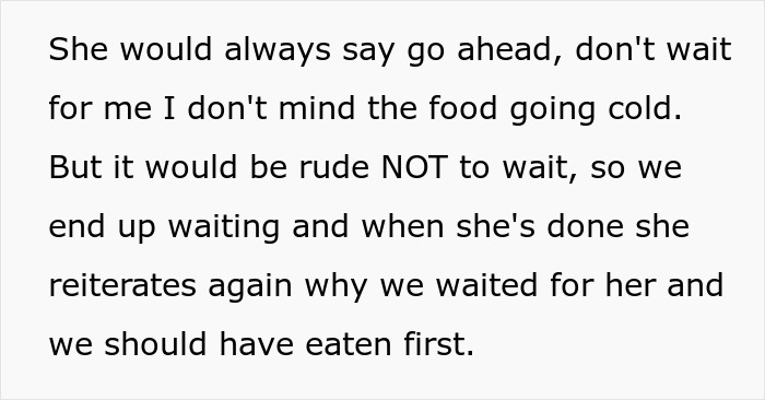 MIL Shocked Family Ate Without Her After Telling Them To Do Exactly That, Scolds The Perpetrator MIL Shocked Family Ate Without Her After Telling Them To Do Exactly That, Scolds The Perpetrator