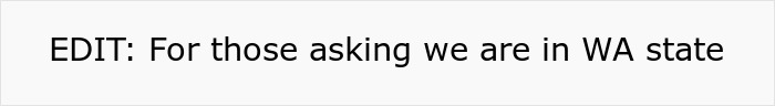 Text reads: "EDIT: For those asking, we are in WA state," related to employer overpayment issue. Text reads: "EDIT: For those asking, we are in WA state," related to employer overpayment issue.