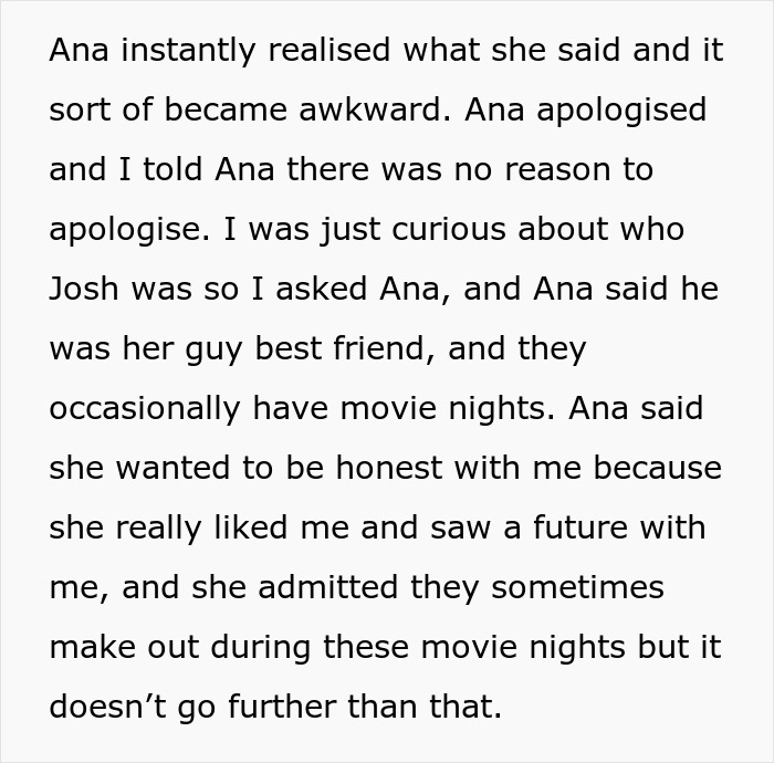 Text conversation highlights an awkward moment on a Bumble date discussing a best friend's relationship dynamics. Text conversation highlights an awkward moment on a Bumble date discussing a best friend's relationship dynamics.