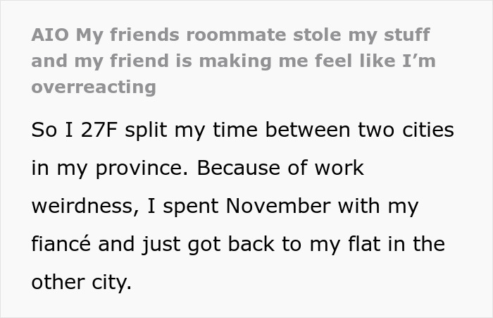 Text snippet discussing issues with a friend's roommate in an apartment. Text snippet discussing issues with a friend's roommate in an apartment.