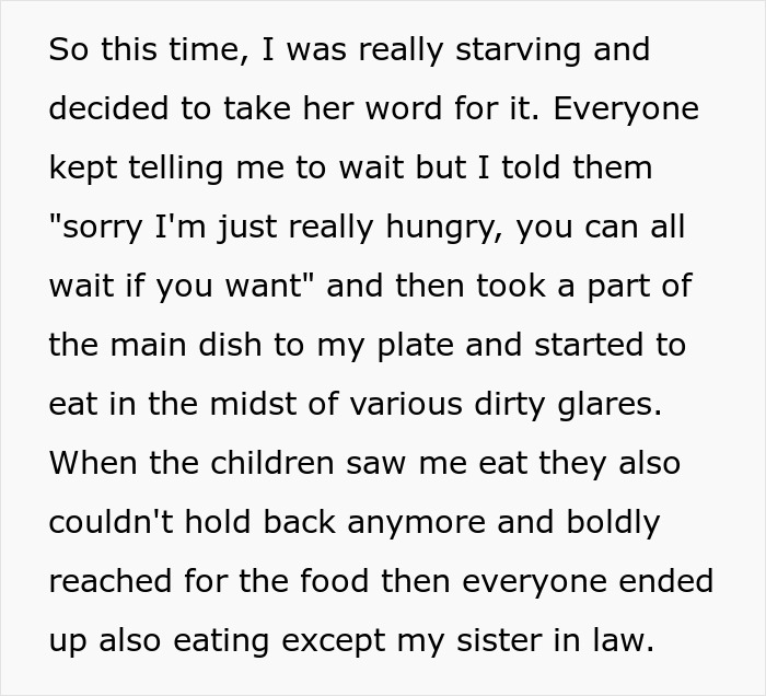 MIL Shocked Family Ate Without Her After Telling Them To Do Exactly That, Scolds The Perpetrator MIL Shocked Family Ate Without Her After Telling Them To Do Exactly That, Scolds The Perpetrator