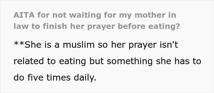 MIL Shocked Family Ate Without Her After Telling Them To Do Exactly That, Scolds The Perpetrator MIL Shocked Family Ate Without Her After Telling Them To Do Exactly That, Scolds The Perpetrator