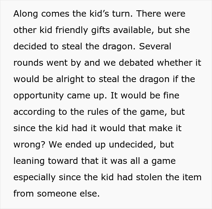 Dad Uses 10YO’s White Elephant Gift Being ‘Stolen’ To Teach A Lesson, Earns Praise Online Dad Uses 10YO’s White Elephant Gift Being ‘Stolen’ To Teach A Lesson, Earns Praise Online