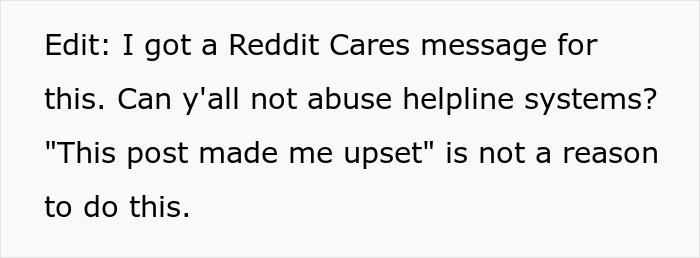 Text conversation about receiving a Reddit Cares message, related to female employees and Secret Santa planning frustration. Text conversation about receiving a Reddit Cares message, related to female employees and Secret Santa planning frustration.