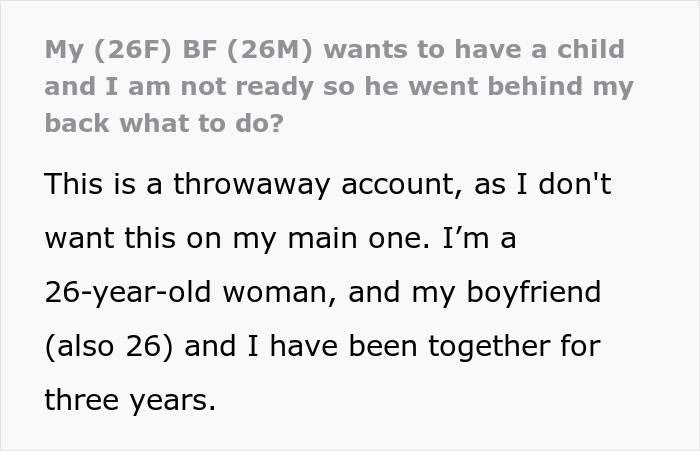 Text describing a relationship issue involving a boyfriend hiding birth control pills. Text describing a relationship issue involving a boyfriend hiding birth control pills.
