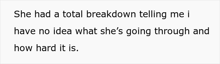 Text expressing a daughter's struggle with disease and chores. Text expressing a daughter's struggle with disease and chores.