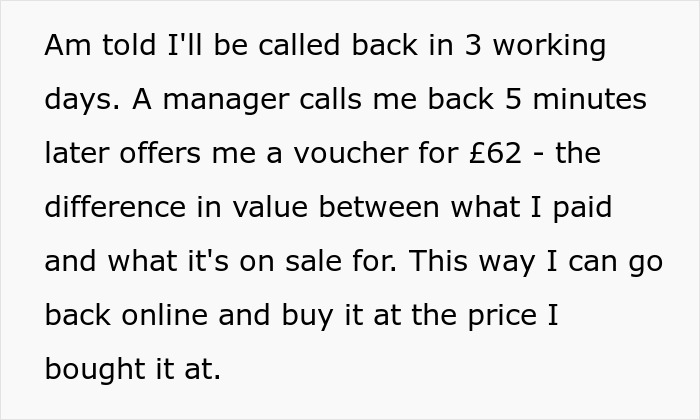 Text describing a customer's persistence in resolving a delivery issue. Text describing a customer's persistence in resolving a delivery issue.
