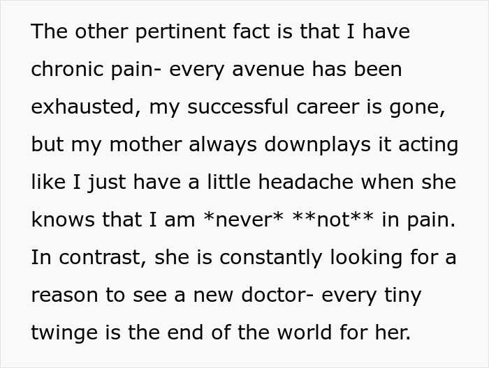 Mom Keeps Shaming Woman With Chronic Pain Smile, She Refuses To Be Part Of Family Dinner Mom Keeps Shaming Woman With Chronic Pain Smile, She Refuses To Be Part Of Family Dinner