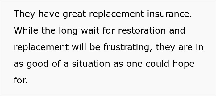 Text about company insurance policy and decision consequences. Text about company insurance policy and decision consequences.