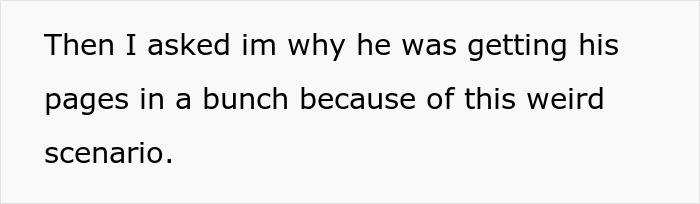 Text about someone questioning another's reaction to a scenario, related to refusing dating a trans boyfriend. Text about someone questioning another's reaction to a scenario, related to refusing dating a trans boyfriend.