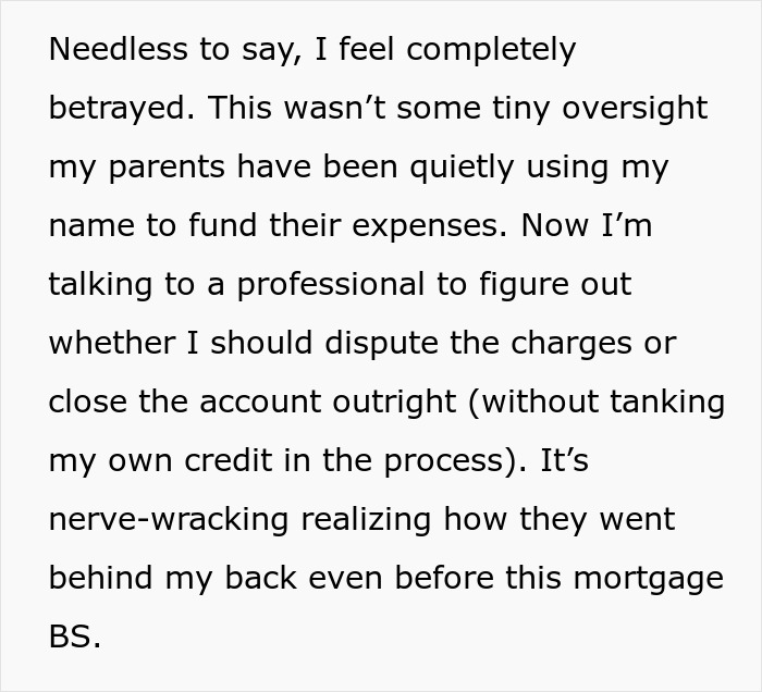Text describing financial betrayal and consulting a professional for advice. Text describing financial betrayal and consulting a professional for advice.