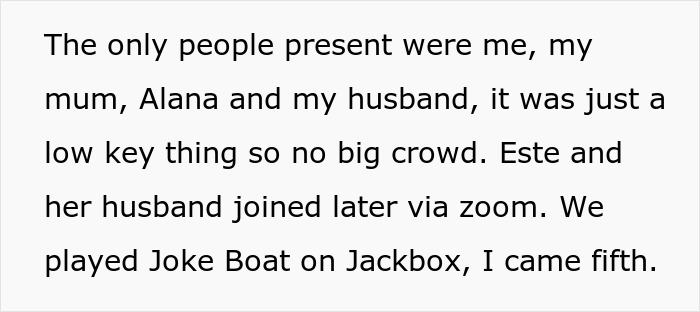 Text excerpt about a small gathering and playing Joke Boat on Jackbox. Text excerpt about a small gathering and playing Joke Boat on Jackbox.