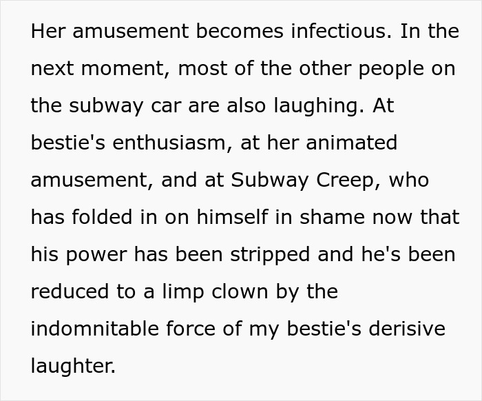 Subway pervert shamed, passengers laugh at bold woman's remarks, leaving him humiliated. Subway pervert shamed, passengers laugh at bold woman's remarks, leaving him humiliated.