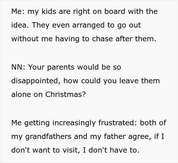 Nosy Coworker Pushes Woman To Reveal Christmas Plans, Regrets It When She Hears The Truth Nosy Coworker Pushes Woman To Reveal Christmas Plans, Regrets It When She Hears The Truth