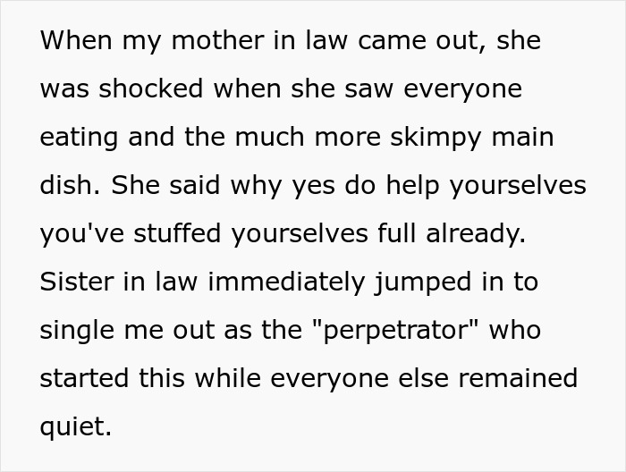 MIL Shocked Family Ate Without Her After Telling Them To Do Exactly That, Scolds The Perpetrator MIL Shocked Family Ate Without Her After Telling Them To Do Exactly That, Scolds The Perpetrator