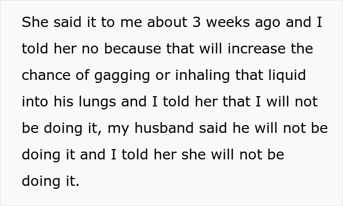 Text block discussing concerns about avoiding actions that could cause harm to a baby. Text block discussing concerns about avoiding actions that could cause harm to a baby.