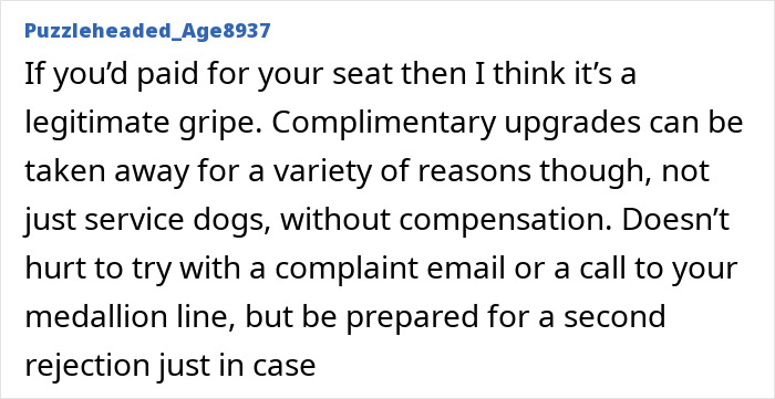 Passenger Gets Dragged For Complaining About Plane Seat He Lost To Dog: “Sorry Dude, Money Talks” Passenger Gets Dragged For Complaining About Plane Seat He Lost To Dog: “Sorry Dude, Money Talks”