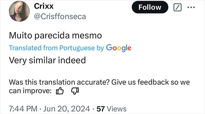 Tweet suggesting Adele's song is similar, supporting plagiarism claims. Tweet suggesting Adele's song is similar, supporting plagiarism claims.