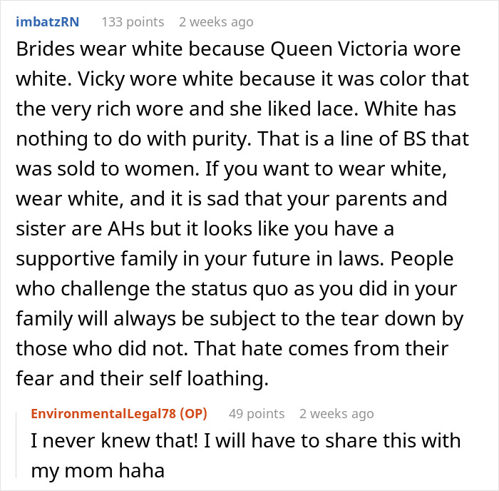 Bride Tells Cruel Mom She's Not Welcome At Her Wedding After Being Shamed And Called "Used Goods" Bride Tells Cruel Mom She's Not Welcome At Her Wedding After Being Shamed And Called "Used Goods"