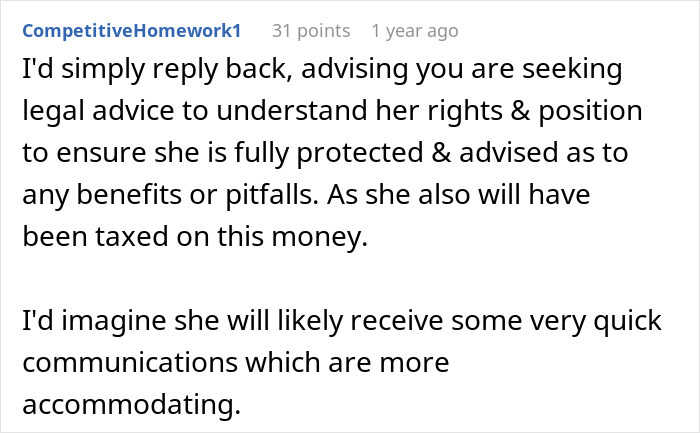 Comment discussing legal advice for handling employer demands related to a 16-months overpayment issue. Comment discussing legal advice for handling employer demands related to a 16-months overpayment issue.