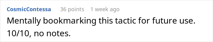 Text comment praising an outspoken woman's response to a subway incident. Text comment praising an outspoken woman's response to a subway incident.