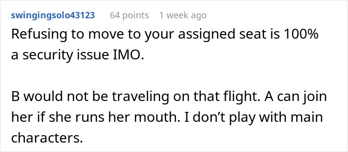 Woman Pays For Premium Seat On Long Flight, Verbally Abused By Two Ladies When She Refuses To Move Woman Pays For Premium Seat On Long Flight, Verbally Abused By Two Ladies When She Refuses To Move