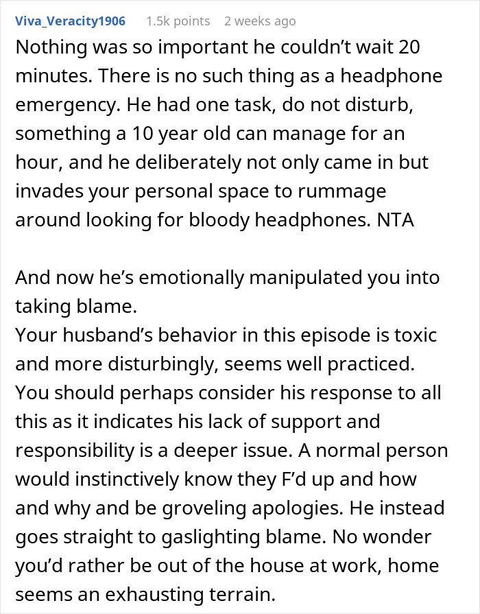 Text discussing a husband's toxic behavior, disturbing manipulation, and lack of support. Text discussing a husband's toxic behavior, disturbing manipulation, and lack of support.