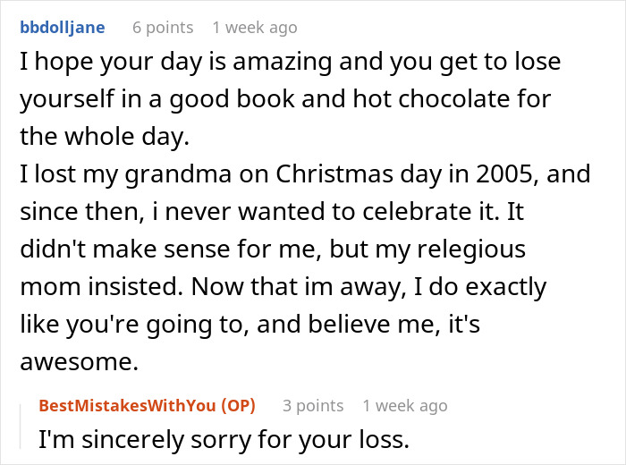 Nosy Coworker Pushes Woman To Reveal Christmas Plans, Regrets It When She Hears The Truth Nosy Coworker Pushes Woman To Reveal Christmas Plans, Regrets It When She Hears The Truth