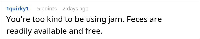 Comment suggesting using alternative methods to handle illegal parking discussions. Comment suggesting using alternative methods to handle illegal parking discussions.