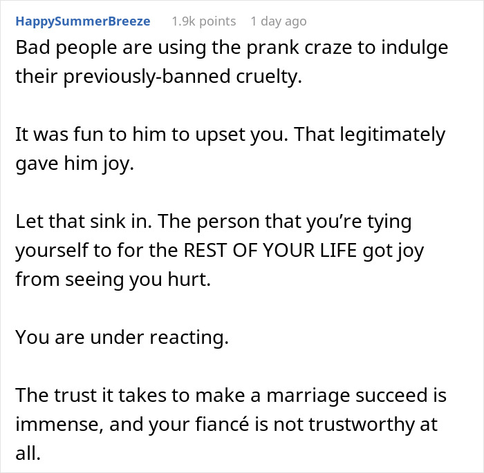 Discussion on fiancé surprise house prank and its emotional impact on trust in relationships. Discussion on fiancé surprise house prank and its emotional impact on trust in relationships.