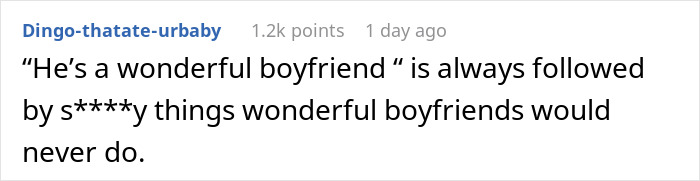 Text post about boyfriends doing questionable things, related to hiding birth control pills. Text post about boyfriends doing questionable things, related to hiding birth control pills.